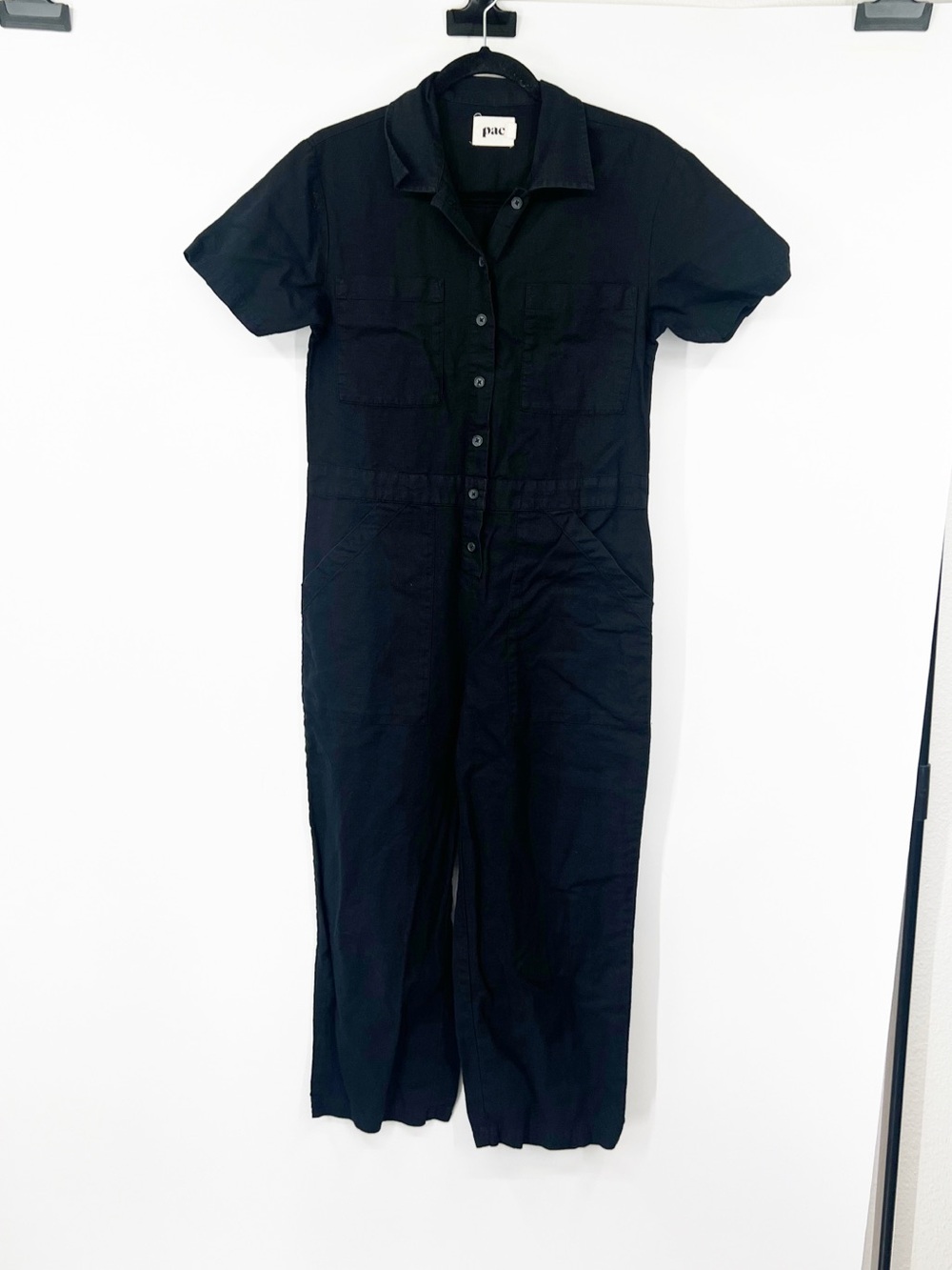 Pact Lightweight Organic Cotton/Hemp Utility Jumpsuit